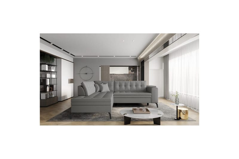 Seksjon Eltap Lanvin 260x210x93 cm, Softis 29, Venstre