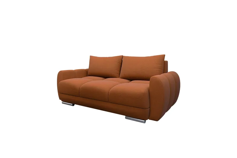 Simerly Sofa 3-seter, Oransje