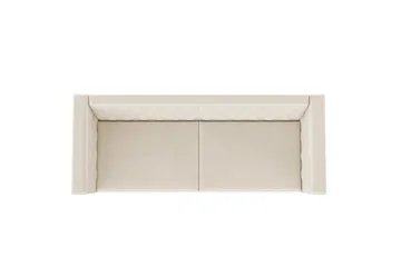 Sofa 2-seter Marseille Elfenben - Elfenben - Møbler - Sofaer - Fløyel sofaer