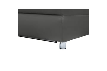 Sofa 3-seter Pareli Grå, PU, Elektrisk recliner - Grå, PU, Elektrisk recliner - Møbler - Sofaer - Sofa 3 seter