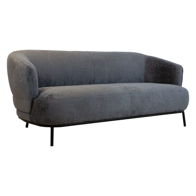 Sofa HOME4YOU Gemala 2,5-seter Mørk grå, mørk grå