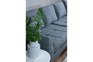 Bouchelle Hjørnesofa med Divan Høyre - Grå - Møbler - Sofaer - Hjørnesofa
