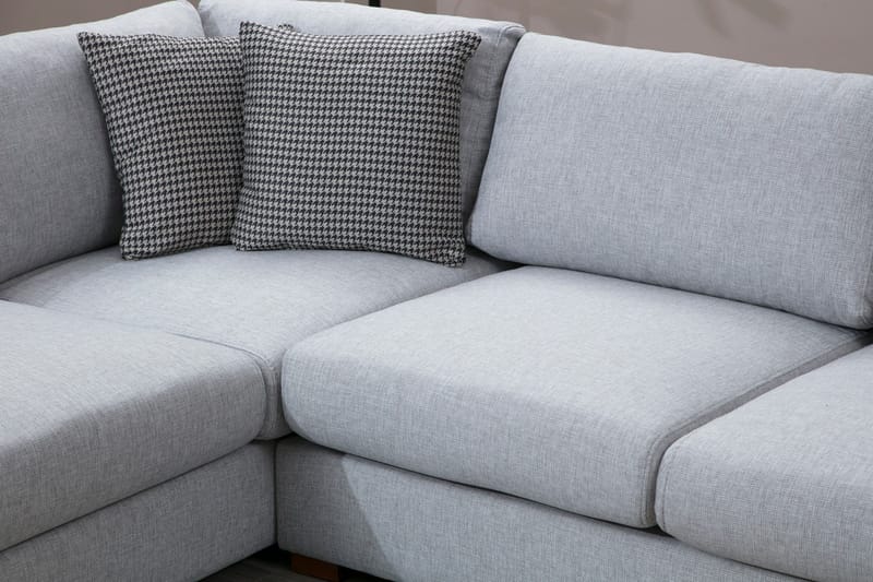 Huelva Divansofa - Grå - Møbler - Sofaer - Sofa med sjeselong