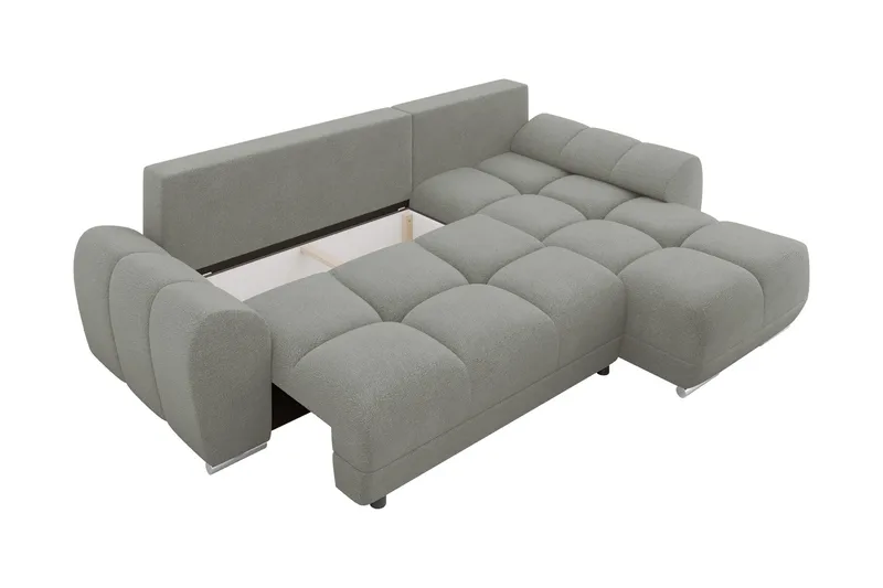 Simerly Sofa med Divan 3-seter - Beige - Møbler - Sofaer - Sofa med sjeselong