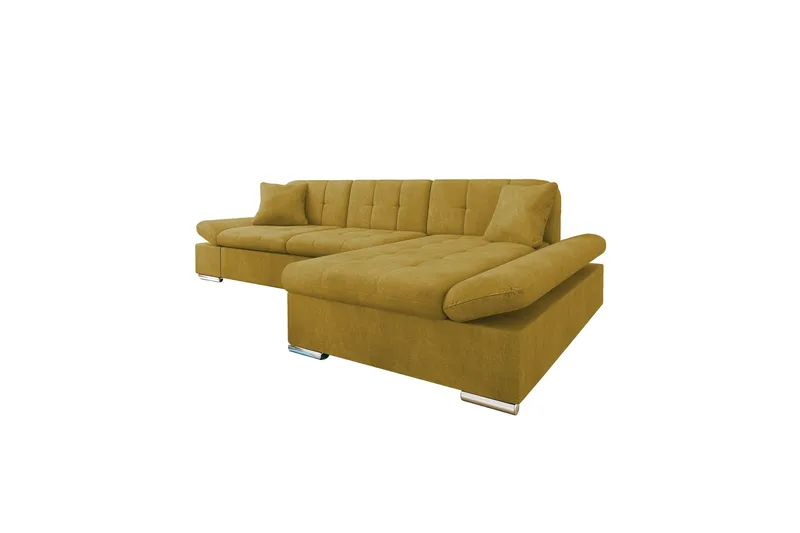 Vananda Soffa med Divan 3-seter, Gul