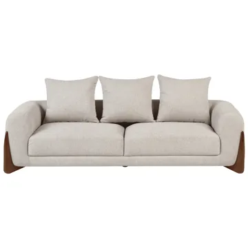 Sofagruppe 6-seter Vinliden - Taupe - Møbler - Sofaer - Sofagrupper