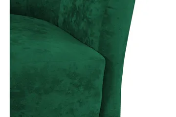 Adrial 3-seters Sofagruppe - Fløyel/Grønn - Møbler - Sofaer - Sofagrupper