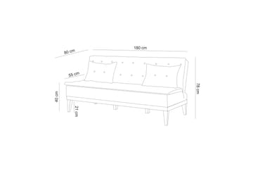 Fuoco Sofagruppe - Krem - Møbler - Sofaer - Sofagrupper