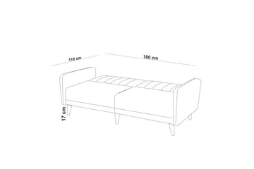 Lepinas Sofagruppe - Krem - Møbler - Sofaer - Sofagrupper