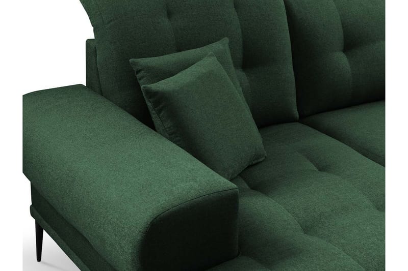 Rapale Sofagruppe Høyre med Fotskammel - Blå - Møbler - Sofaer - Sofa med sjeselong