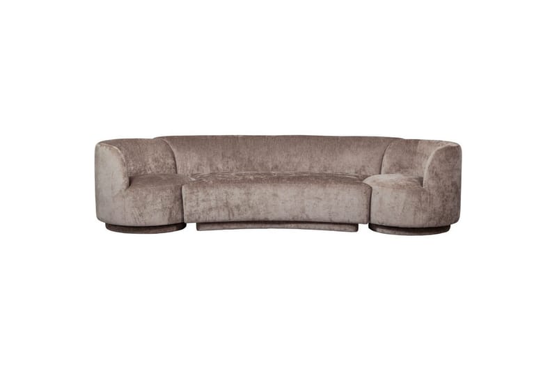 Sofasett Kombi-Popular - Taupe - Møbler - Sofaer - 4 seter sofa