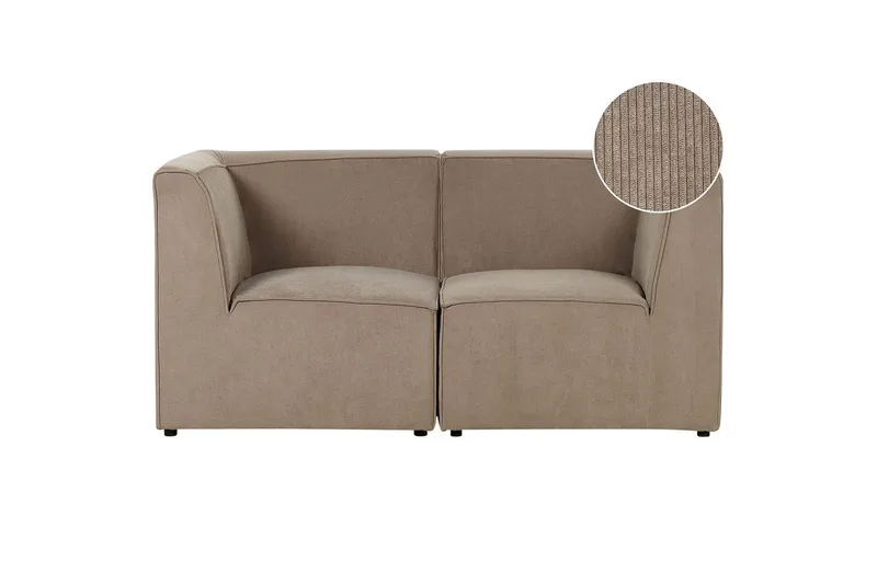 Soffa 2-sitssoffa Lemvig Grön Taupe