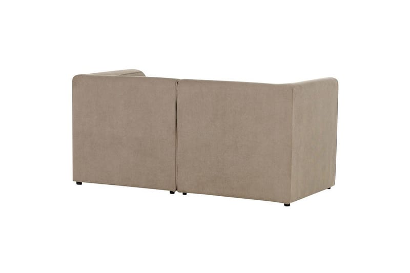 Soffa 2-sitssoffa Lemvig Grön Taupe - Møbler - Sofaer - Modulsofaer - Komplett modulsofa