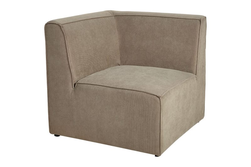 Soffa 2-sitssoffa Lemvig Grön Taupe - Møbler - Sofaer - Modulsofaer - Komplett modulsofa