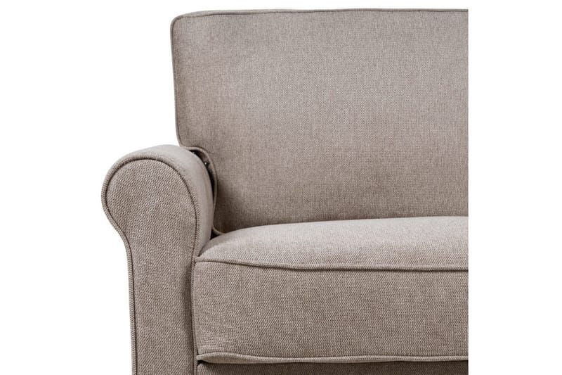 Soffa Beige||Light colored wood - Møbler - Sofaer - Sofa 3 seter