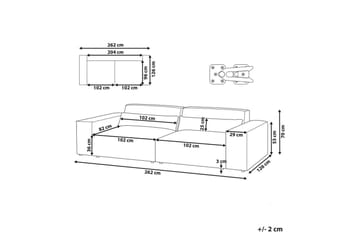 Soffa Grey - Møbler - Sofaer - 2 seter sofa