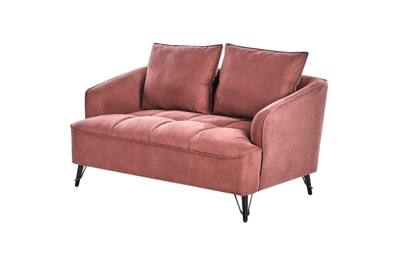 Soffgrupp Beliani Hobro Brun/Svart Red||Black - Møbler - Sofaer - Sofagrupper