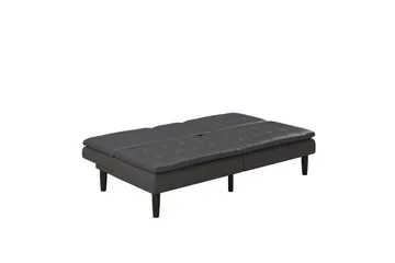 Sovesofa Maine Grå PU - Grå PU - Møbler - Sofaer - Sovesofaer