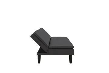 Sovesofa Maine Grå PU - Grå PU - Møbler - Sofaer - Sovesofaer