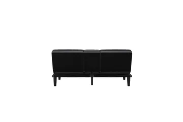 Sovesofa Maine Grå PU - Grå PU - Møbler - Sofaer - Sovesofaer