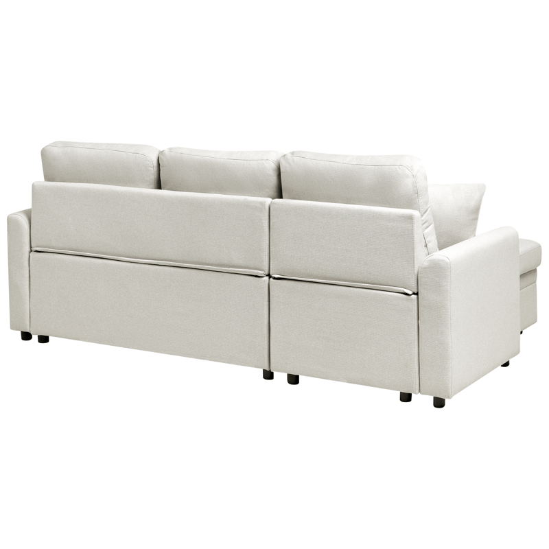 3-seters sofa Nassjo høyrevendt - Lys beige - Møbler - Sofaer - Sovesofaer