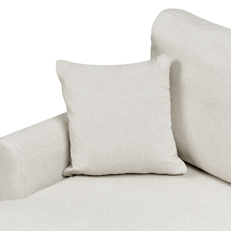 3-seters sofa Nassjo høyrevendt - Lys beige - Møbler - Sofaer - Sovesofaer