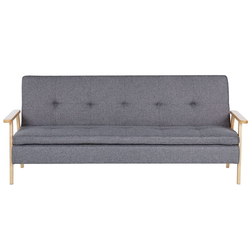 3-seters sofa Tjorn, Grå, lyst tre