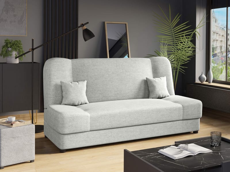 Abron Sovesofa 3-seter - Grå - Møbler - Sofaer - Sovesofaer
