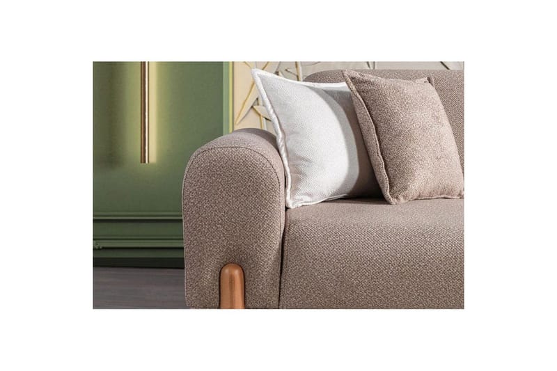 Astran Sovesofa 3-seter - Brun - Møbler - Sofaer - Sovesofaer