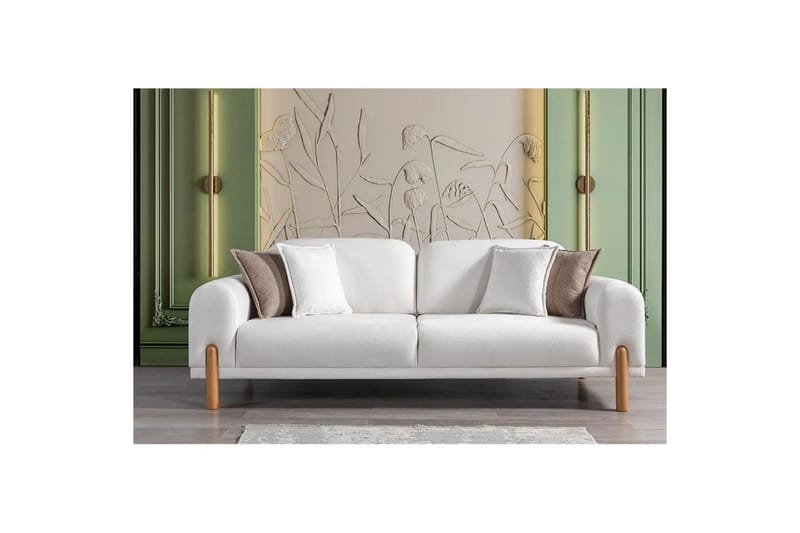 Astran Sovesofa 3-seter - Kremhvit - Møbler - Sofaer - Sovesofaer