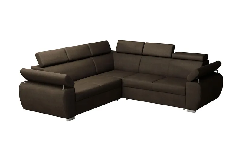 Boston Hjørnesofa, Brun