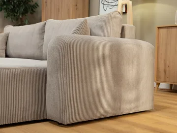 Brenor Sovesofa med sjeselong 3-seter - Rød - Møbler - Sofaer - Sovesofaer