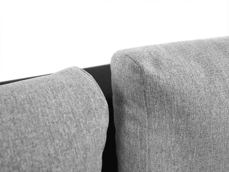 Cerys Sovesofa med sjeselong 4-seter - Oransje - Møbler - Sofaer - Sovesofaer