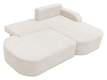 Cinrel Sovesofa med sjeselong 3-seter - Grå - Møbler - Sofaer - Sovesofaer