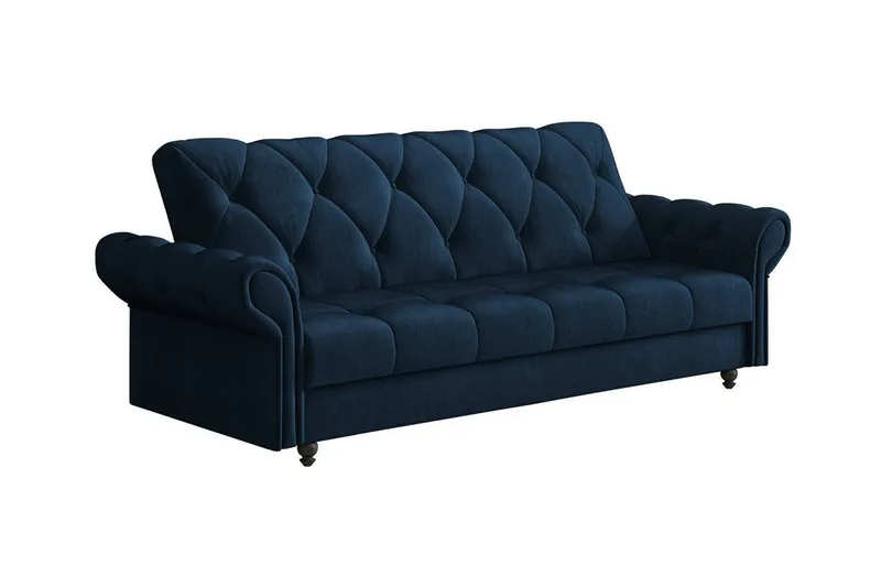 Denegal 3-seters Sovesofa, Mørkeblå