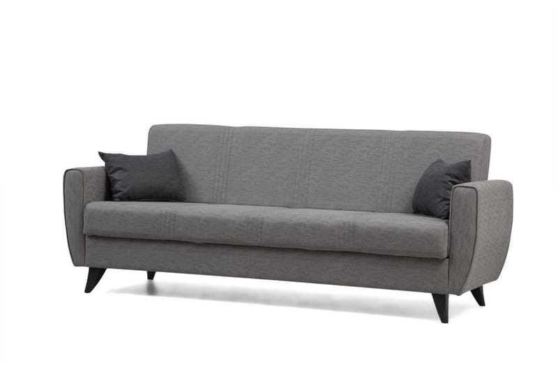 Dewan Sovesofa 3-seter - Lys grå - Møbler - Sofaer - Sovesofaer