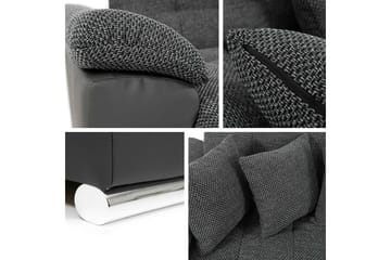 Dynir Sovesofa Med Divan Og Sjeselong 5-Seter - Grønn - Møbler - Sofaer - Sovesofaer