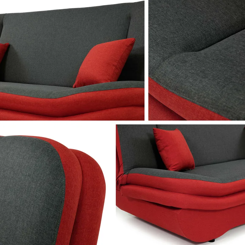 Figurelle Sovesofa 2-seter - Brun - Møbler - Sofaer - Sovesofaer