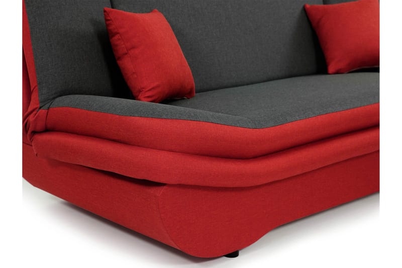 Figurelle Sovesofa 3-seter - Rosa - Møbler - Sofaer - Sovesofaer