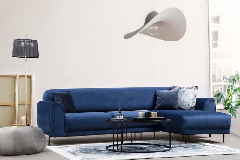Gajanejos Divansovesofa - Blå - Møbler - Sofaer - Sovesofaer