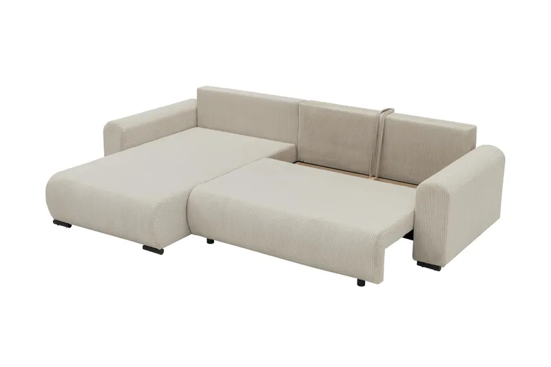 Handda Sovesofa Med 3-Seters Divan - Beige - Møbler - Sofaer - Sovesofaer