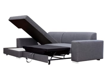 hjørnesofa Mexico Velo 626 Høyrevendt - gul - Møbler - Sofaer - Sovesofaer