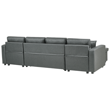Hjørnesofa Sommen - Mørkegrå - Møbler - Sofaer - Sovesofaer