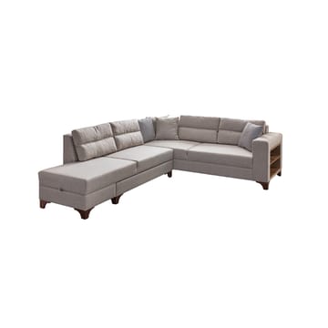 Hjørnesovesofa Atelier Del Sofa T-Loft Høyre (230 x 90 x 150 cm) Krem - Krem - Møbler - Sofaer - Sovesofaer