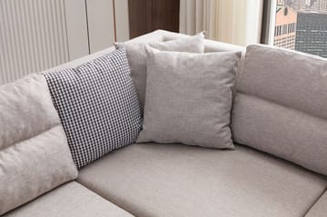 Hjørnesovesofa Atelier Del Sofa T-Loft Høyre (230 x 90 x 150 cm) Krem - Krem - Møbler - Sofaer - Sovesofaer
