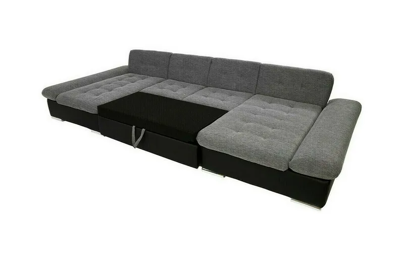 Kintore 4-sits Hörnbäddsoffa Dark green - Møbler - Sofaer - Sovesofaer