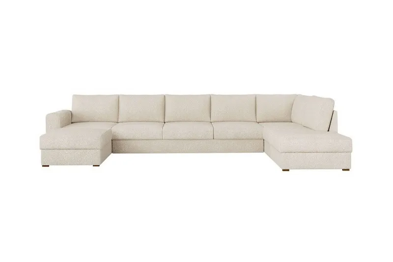 Kintore 6-sits Hörnbäddsoffa White