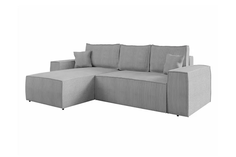 Knocklong 3-seters Hjørnesovesofa, Lysegrå