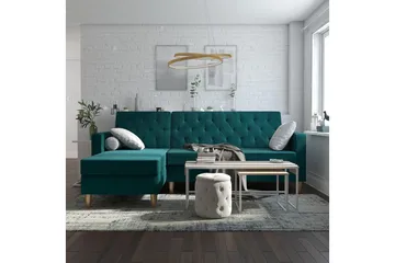 Liberty Divansovesofa Grønn - Møbler - Sofaer - Sovesofaer
