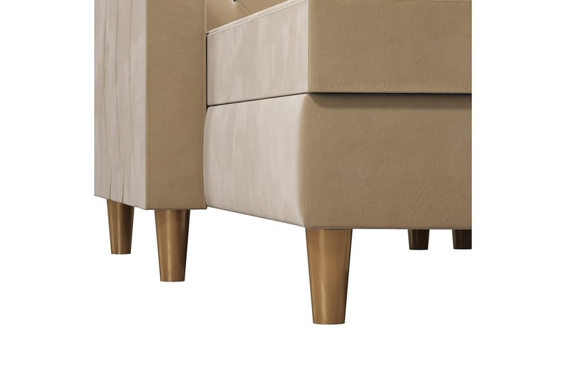 Liberty Divansovesofa Hvit - Møbler - Sofaer - Sovesofaer